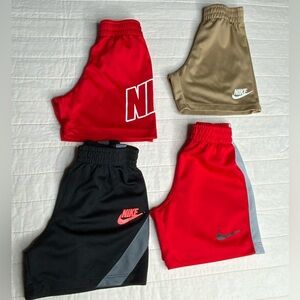 4 boys NIKE shorts all size 24 months